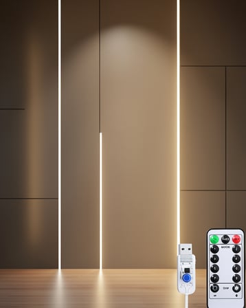 LED Perde 3x3 Metre Şelale Tasarımı