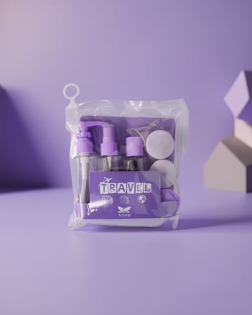 5 Parça Seyahat Banyo Seti 30 ml