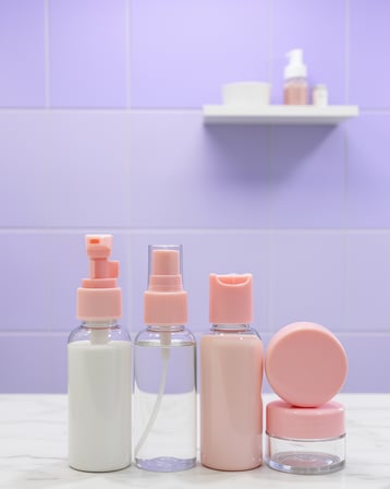 5Lİ SEYAHAT ŞİŞESİ PEMBE