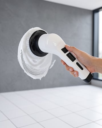 Elektrikli Döner Temizlik Fırçası 9 Başlık