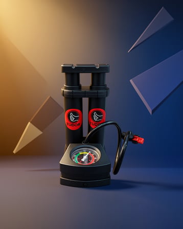 Ayaklı lastik pompası TDR