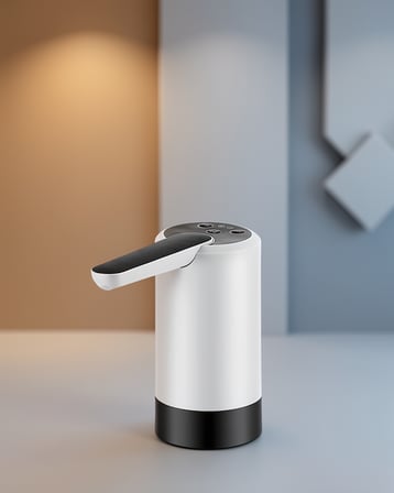 Şarjlı Su Pompası 8000mAh Cam Damacana Uyumlu
