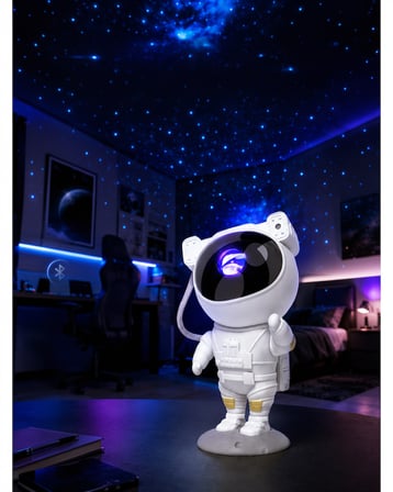 Astronot Projeksiyonlu Bluetooth Hoparlör 5W
