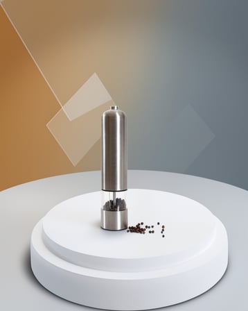 Pil供电 Otomatik Baharat Değirmeni 22,5 cm