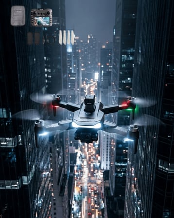 Özellikli Uzaktan Kontrollü 4K Drone Akıllı Uçuş Modları ve Geniş Açılı Kamera