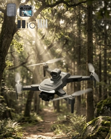 Katlanabilir Profesyonel Drone GPS Destekli Akıllı Özellikler ve Uzun Pil Ömrü