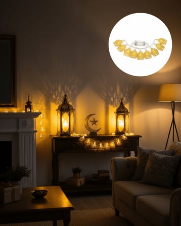 LED Işık Cami Figürlü Dekoratif Süsleme