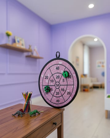 Güvenli Cırtlı Dart Oyun Seti Çocuklar İçin