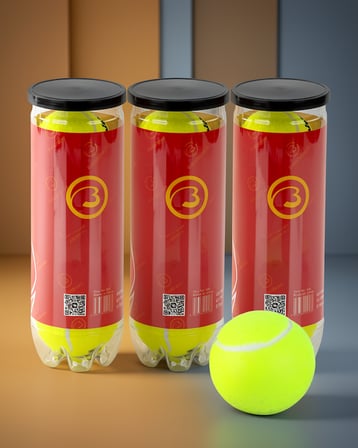 9'lu Tenis Topu Seti
