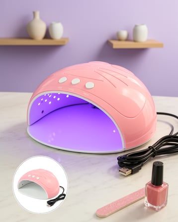 LED Oje Kurutma Makinesi USB Beslemeli 15 LED