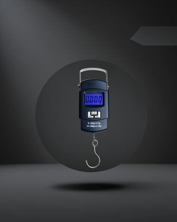 Dijital El Terazisi 50 Kg Kapasiteli LCD Ekranlı