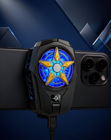 Yarı İletken Soğutmalı Mobil Fan 65-85 mm Uyumlu