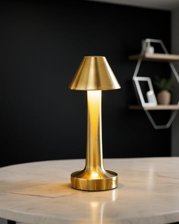 Kablosuz LED Masa Lambası 3 Renk Ayarlı 1800mAh