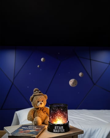 Yıldız Projeksiyonu LED Gece Lambası