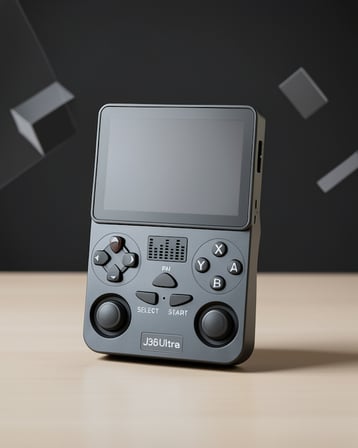 Taşınabilir Retro Oyun Konsolu Wi-Fi Analog Joystick 3.5 inç