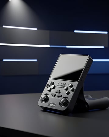 Taşınabilir Retro Oyun Konsolu 3.5 İnç Ekran Wi-Fi Destekli