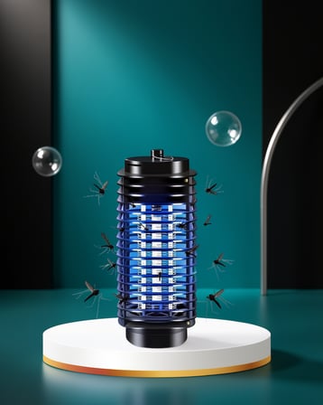 Elektrikli UV Işıklı Sivrisinek Öldürücü 26 cm
