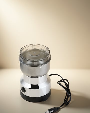 Elektrikli Kahve ve Baharat Öğütücü 14500 RPM Şeffaf Kapaklı