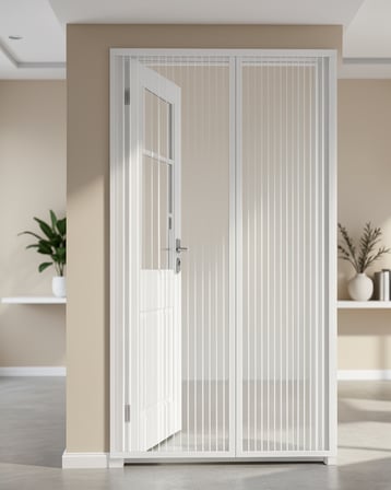 Mıknatıslı Kapı Sinekliği 105x210 cm Çift Taraflı Bantlı