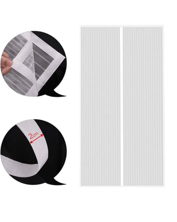 Mıknatıslı Kapı Sinekliği 105x210 cm Çift Taraflı Bantlı