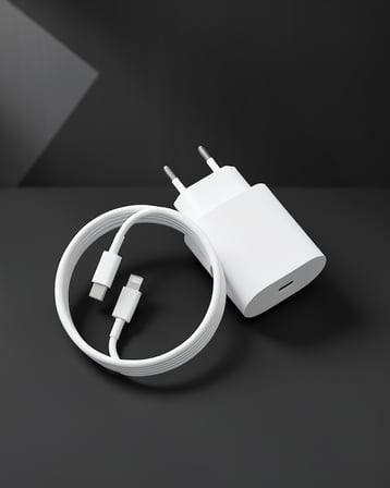 20W Hızlı Şarj Adaptörü + 1.2m Lightning Kablo
