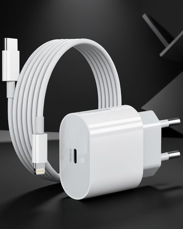 20W Hızlı Şarj Adaptörü ve 1.2m Lightning Kablo Seti