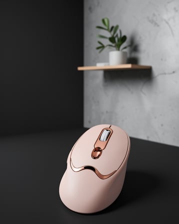 Kablosuz Bluetooth Mouse Sessiz Tıkla Ergonomik