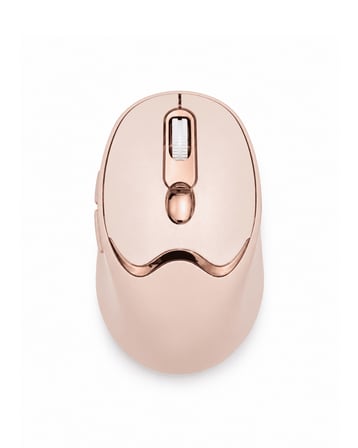 Şarjlı Kablosuz Mouse Ergonomik Tasarım Bluetooth ve USB Alıcılı