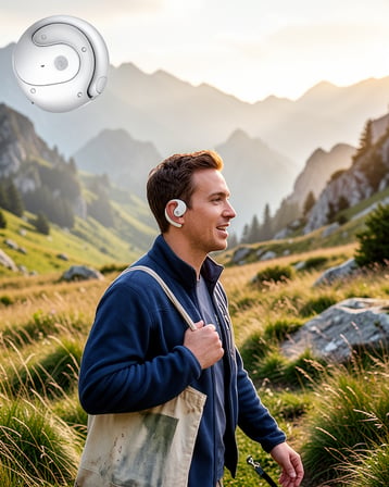 Kablosuz Kulaklık Ergonomik Tasarım 360