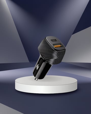 Araç Şarj Cihazı 38W Type-C USB
