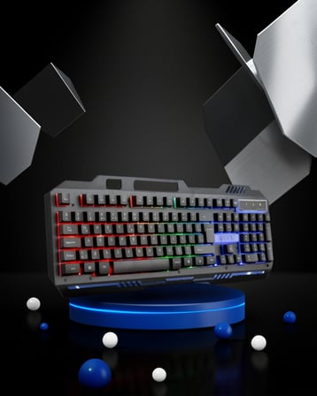 Gaming Klavye LED Aydınlatmalı Mekanik Hisli