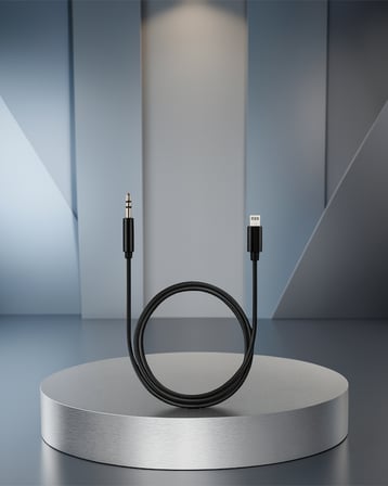 Lightning 3.5mm Aux Çevirici Kablo 1 metre