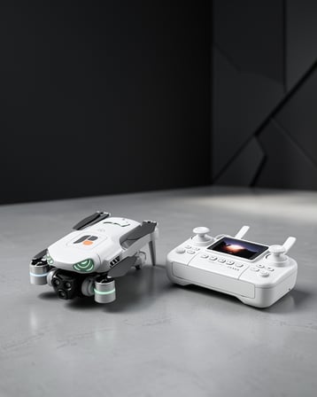 Optik Akış Stabilizasyonlu Drone 3 Hız Modlu