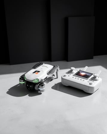 Katlanabilir Akıllı Drone Çift Kamera