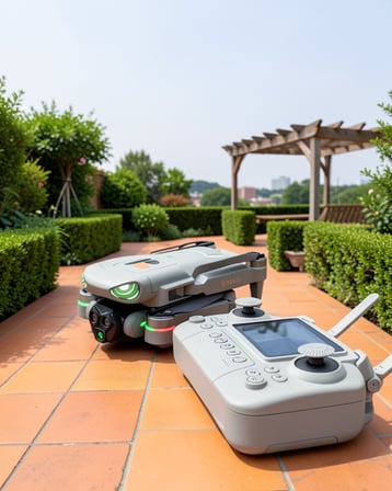Ekranlı Kumandalı Drone Engel Algılamalı 4K