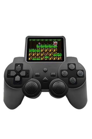 Retro Temalı 2.4 İnç Ekranlı 520 Oyunlu Kablosuz Oyun Kolu