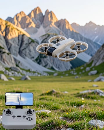 Kameralı Mini Drone Headless Mod ve Engel Algılama