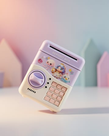 Müzikli Işıkli Kumbara Şifreli 51