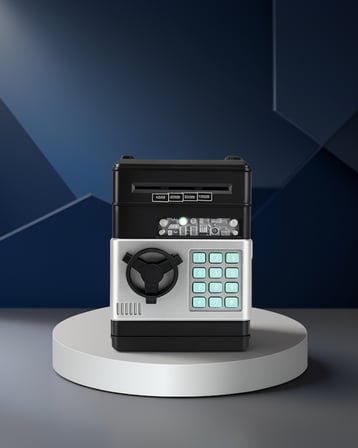 Şifreli ATM Kasa Kumbara Çocuklar İçin