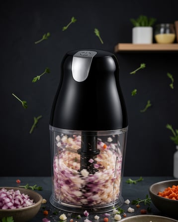 Elektrikli Mutfak Rondosu 4 Bıçaklı 1.5 L