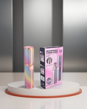 USB Şarjlı Paslanmaz Çelik Bıçaklı Epilatör - Yüz Tüy Temizleyici