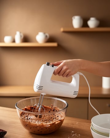 El Mikseri 250W 5 Kademeli Paslanmaz Çelik Çırpıcı