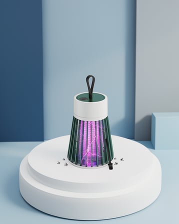 LED Işıklı Elektrikli Böcek Öldürücü 2'li Paket