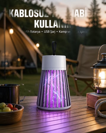 Taşınabilir Böcek Kovucu 2000 mAh Batarya