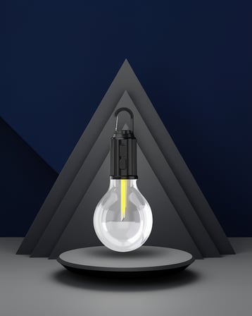 Şarjlı Asma Kamp Lambası 3 Mod LED
