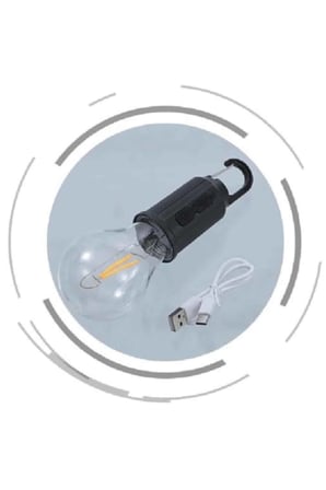 Askılı Type-C Şarjlı Kamp Lambası 1500mAh