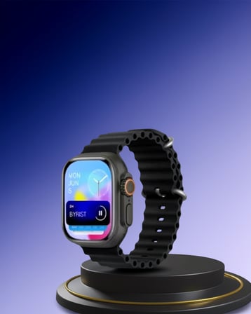 Akıllı Saat İkili Kordonlu iOS ve Android Uyumluluğu