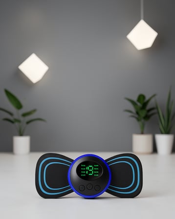 Mini EMS Vücut Masaj Cihazı Ayarlanabilir Seviye ve Zamanlayıcı