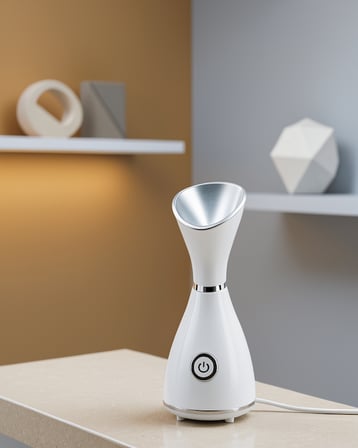 Nano İyonik Yüz Buhar Makinesi PTC Isıtma Sistemi 80 ml