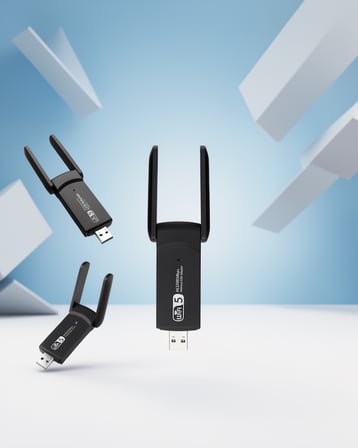 USB WiFi Adaptör AC1200 50 Gram